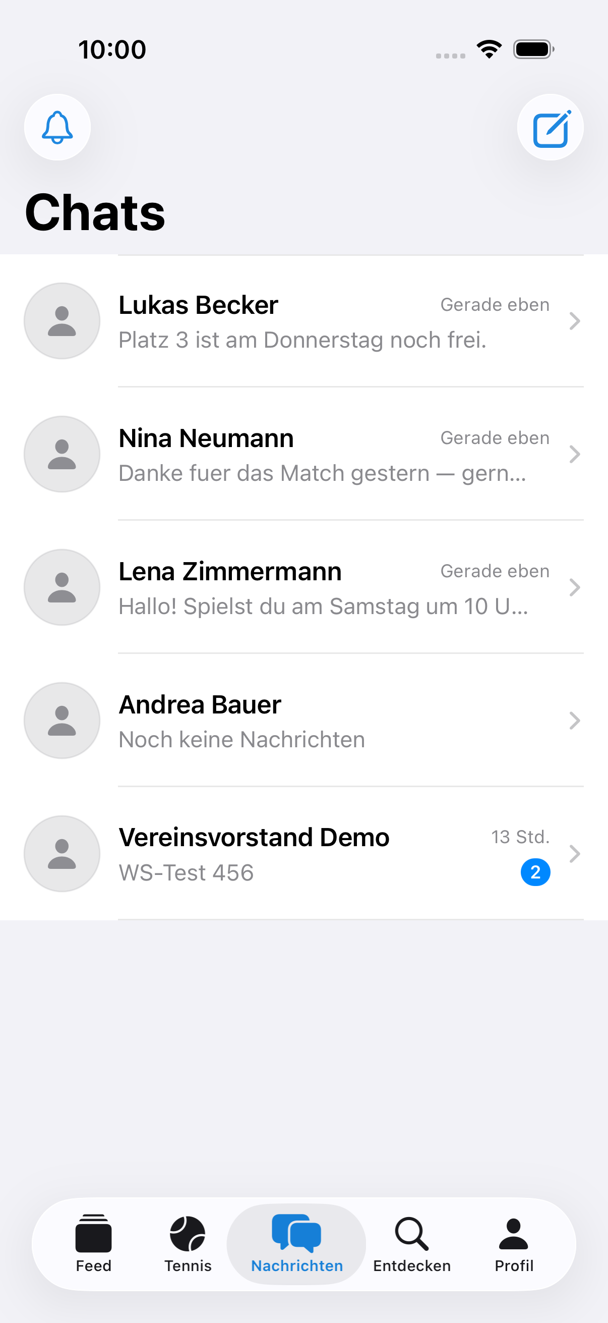 Echtzeit-Chat in der iOS-App